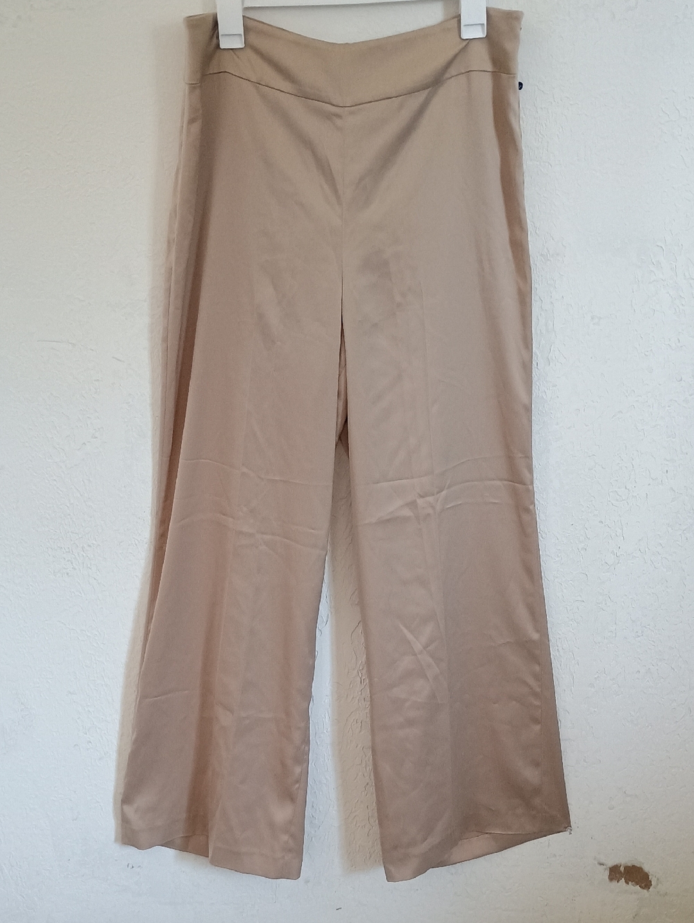 Anne Klein Cream Wide Leg Pants